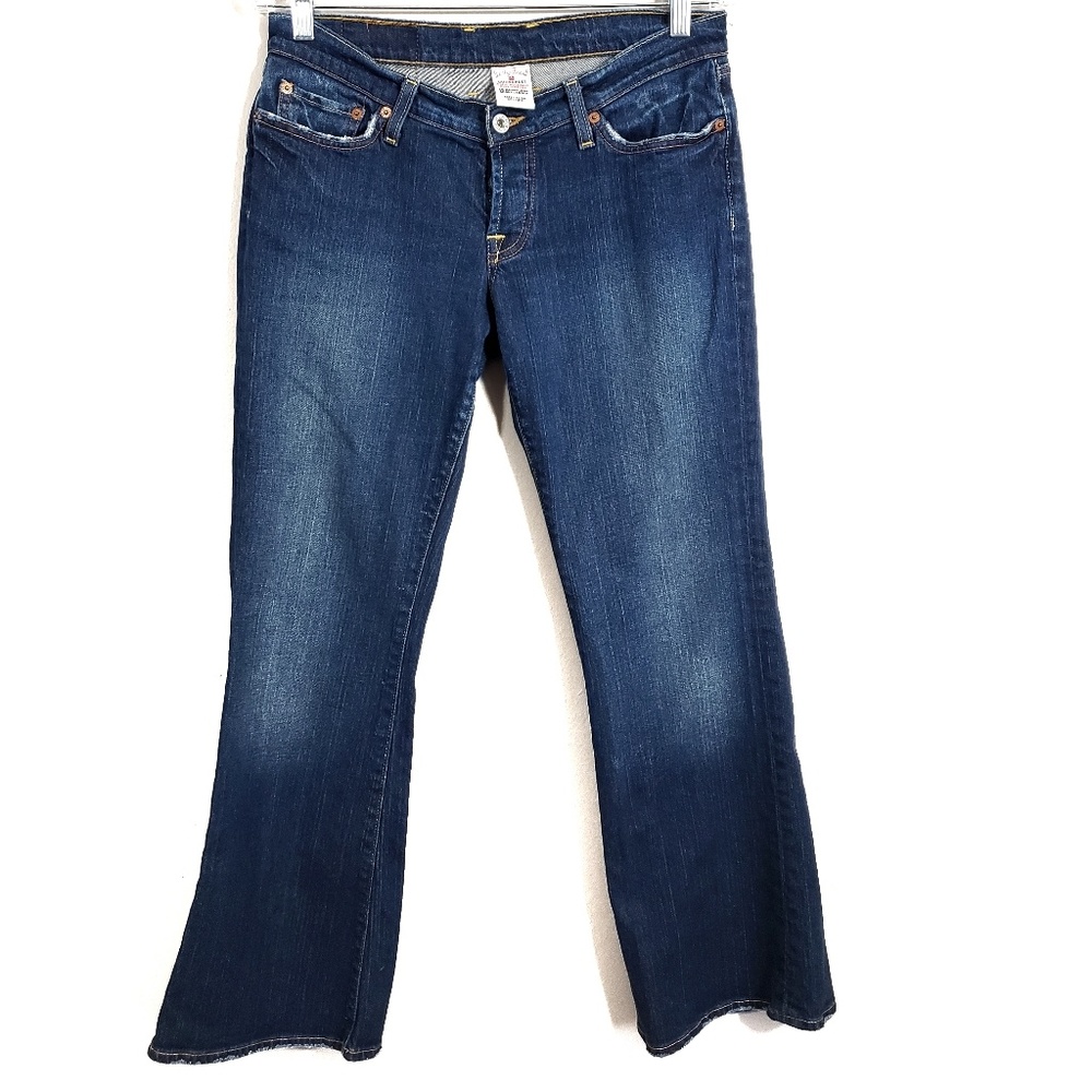 Lucky Brand Dungarees Lil Maggie Short Length Jean